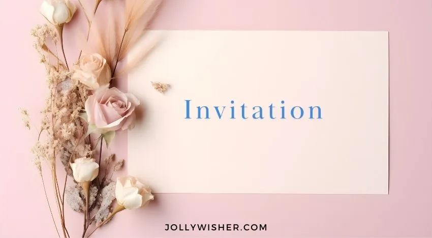 Invitation Messages